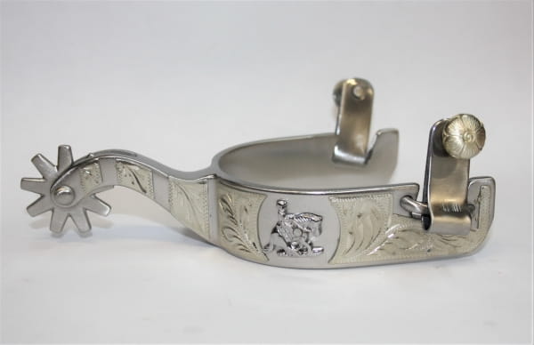 Engraved Ladies Reining Spurs