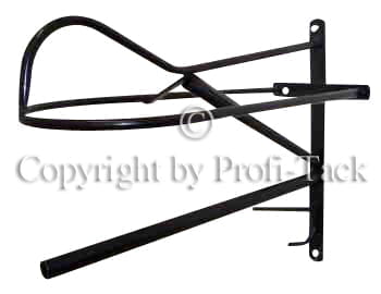 Sattelhalter mit Pad-Ablage und Trensenhalter