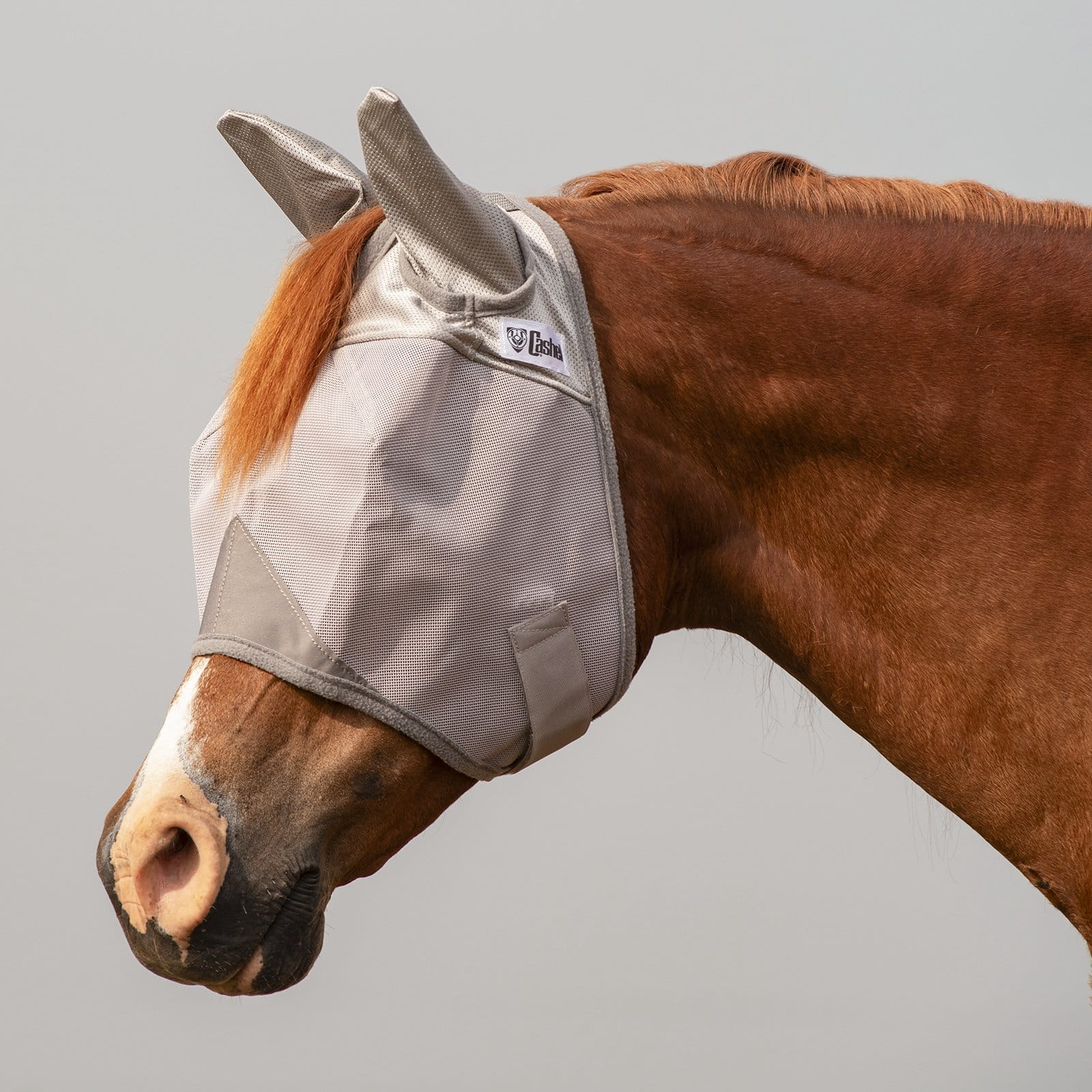 Crusader Fly Mask Cashel UV-Schutz Fliegenmaske mit Ohren