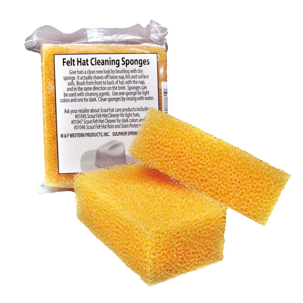 Felt Hat Cleaning Sponges – 2er Pack