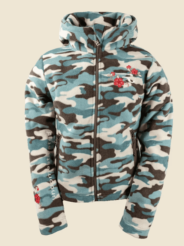 Ranchgirls Polar Fleece Jacket ABBY camouflage