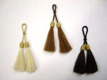 Horse Hair Tassel Double Swing