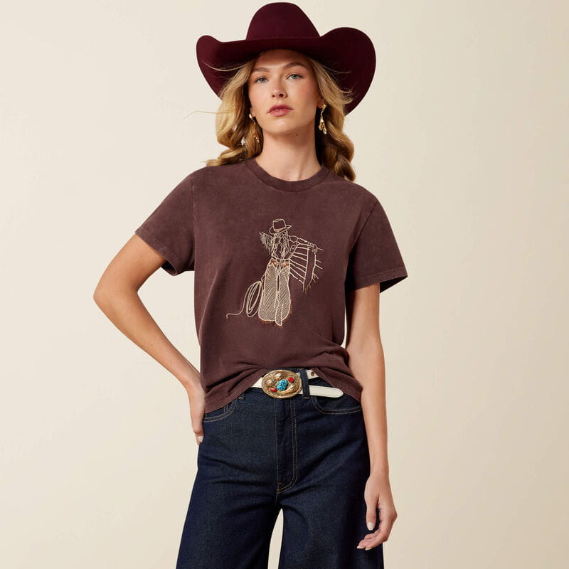 Ariat Womens Rebel With A Cause T-Shirt