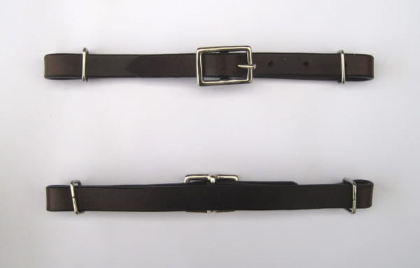 EE Kinnriemen dark oiled