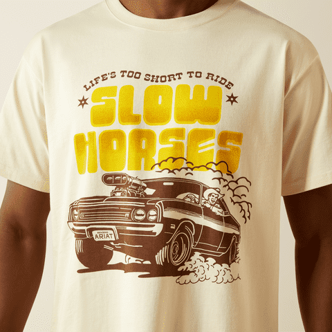 Ariat Mens Sendero Slow Horses T-Shirt
