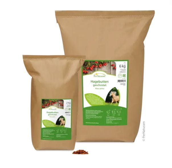 PerNaturam Hagebutten geschrotet