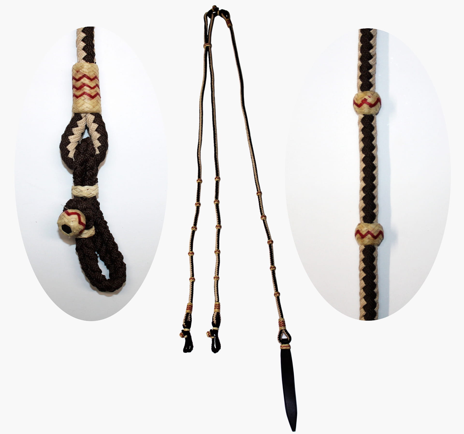 Romal Reins Nylon Multicolor