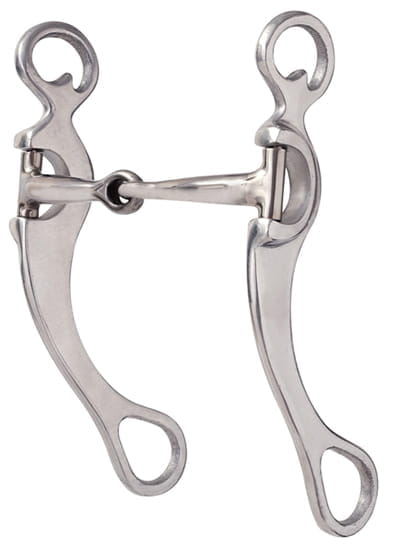 Aluminium Shanked Snaffle Bit mit Kupfer Einlage