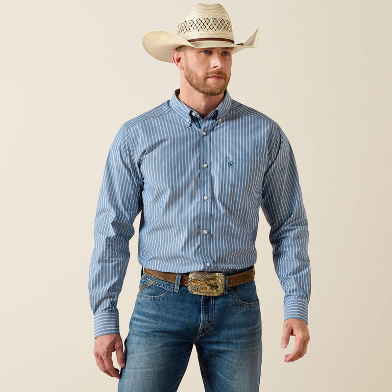 Ariat Mens Pro Series Judah Fitted Western Shirt