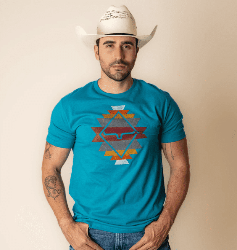 Kimes Ranch Mens Shirt Layers teal