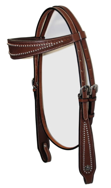 EE Tack Show Kopfstück Double Stitch Classic