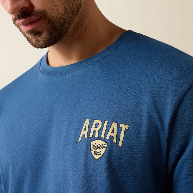 Ariat Mens Lone Longhorn T-Shirt