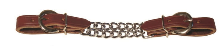 Ultimate Cowboy Gear Kinnkette doppelt Latigo