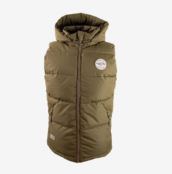 Ranchgirls Winter Outdoor Vest JENNA khaki mud