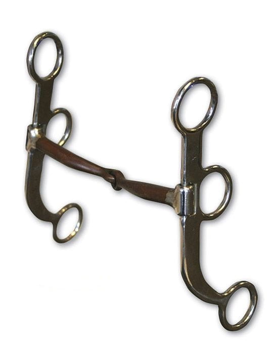 Professional's Choice Bob Avila Collection Shanked Snaffle Bit
