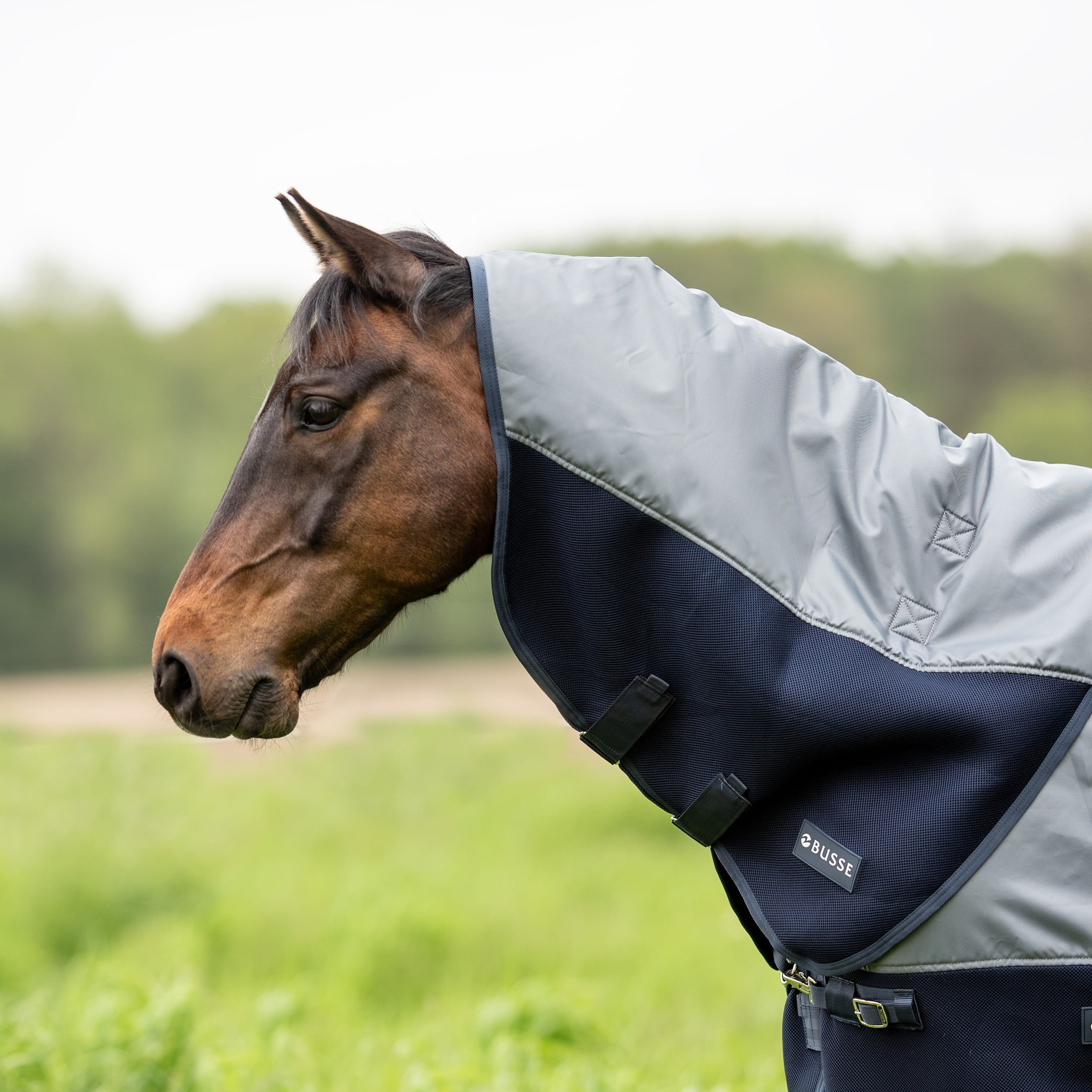 Halsteil 3D AIR RAIN grau/navy