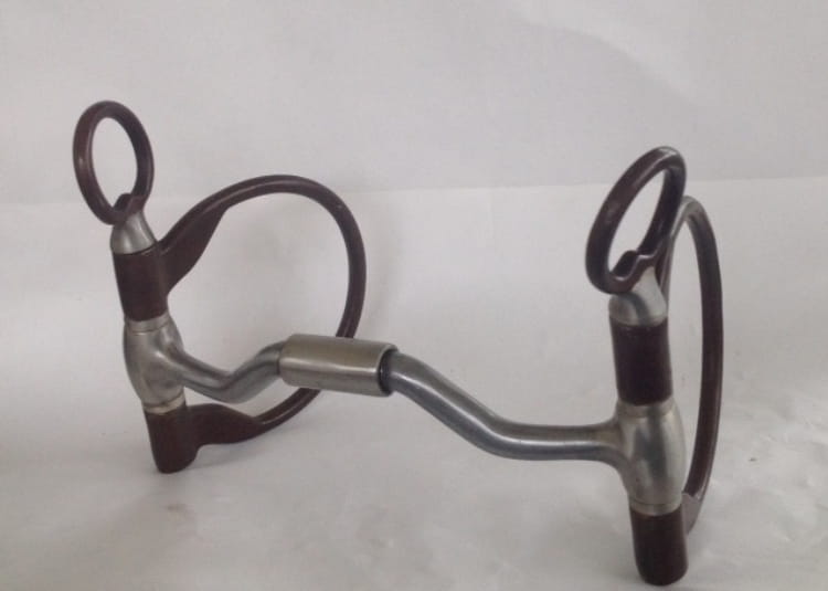 Metalab The Clinician Ported Hinged D-Ring Snaffle Bit FG Collection