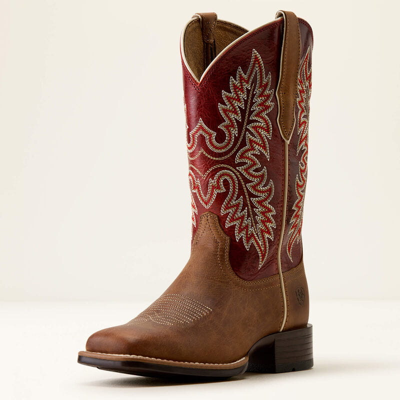 Ariat Womens Canyon Point Wide Square Toe Western Boot