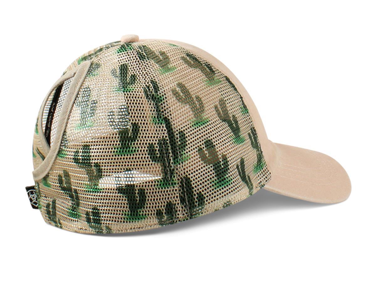 Ariat Womens Ponyflo Embroidered Cactus Cap
