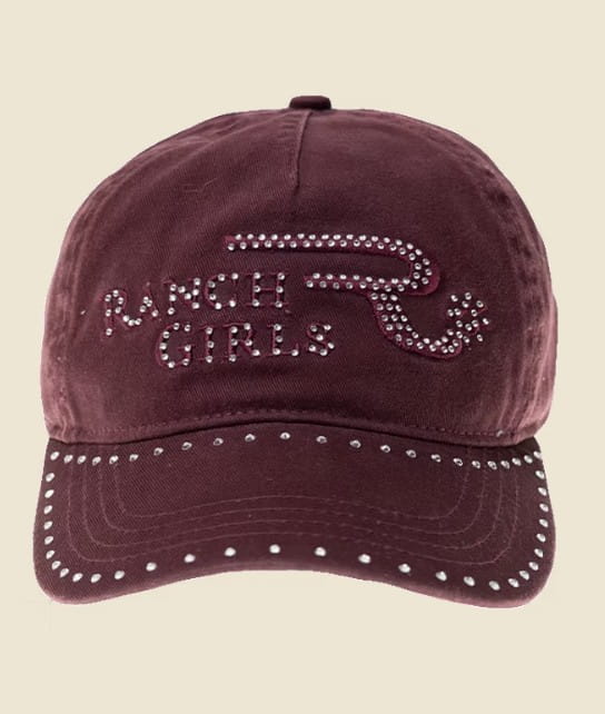 Ranchgirls Cap Lizz fade out wine