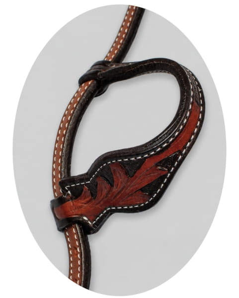 SN Tack Two Tone Copper Dopple Ear