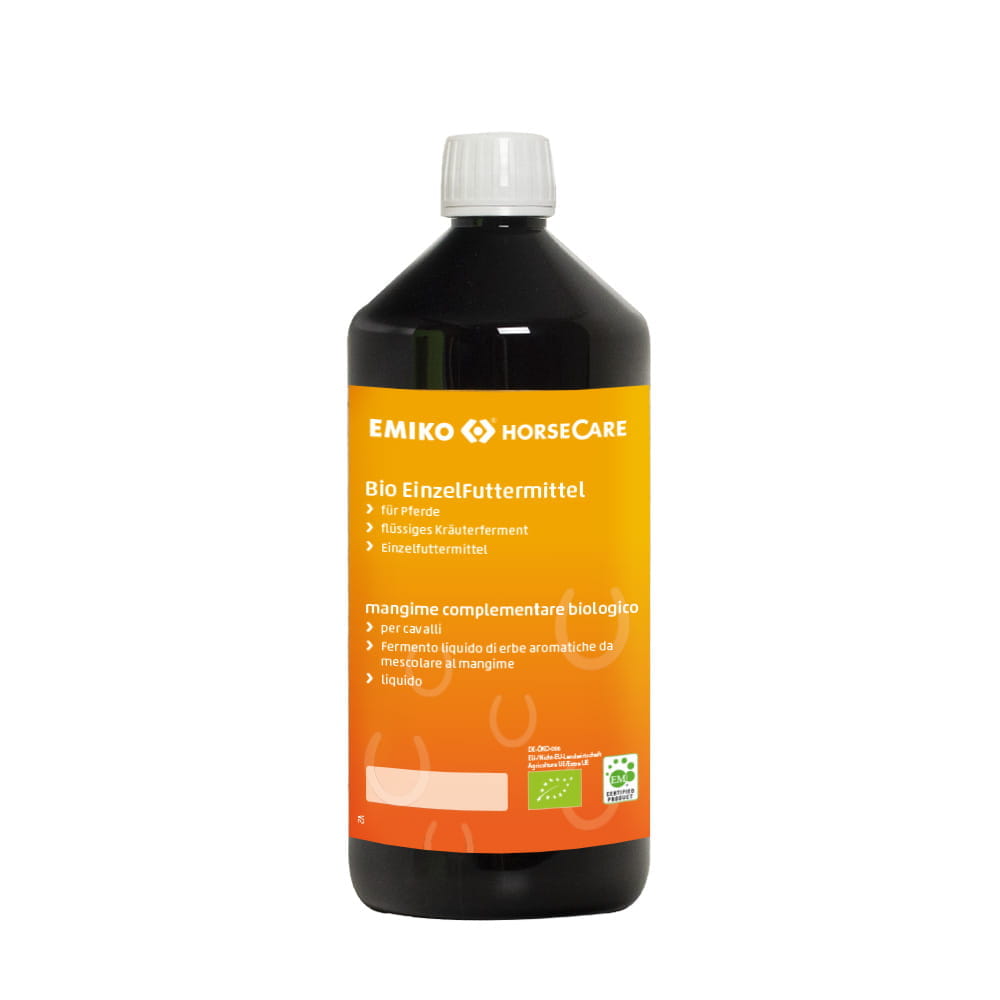 EMIKO HorseCare Bio Ergänzungsfuttermittel 1L