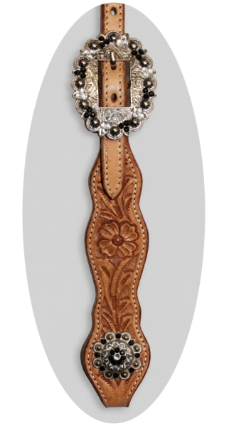 SN Tack Browband light Flower Wave