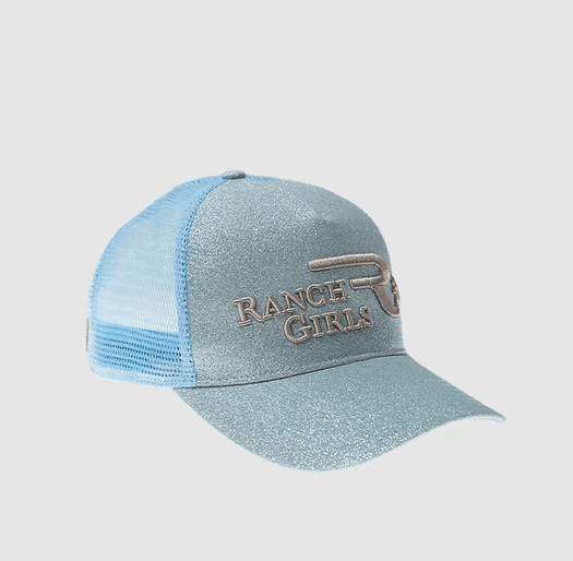 Ranchgirls Cap GLIMMER iceblue / creme