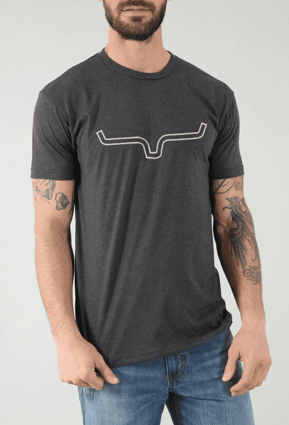 Kimes Ranch Mens Outlier Shirt charcoal