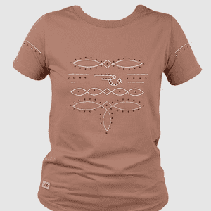 Ranchgirls Rhinestones T-Shirt WILMA rose