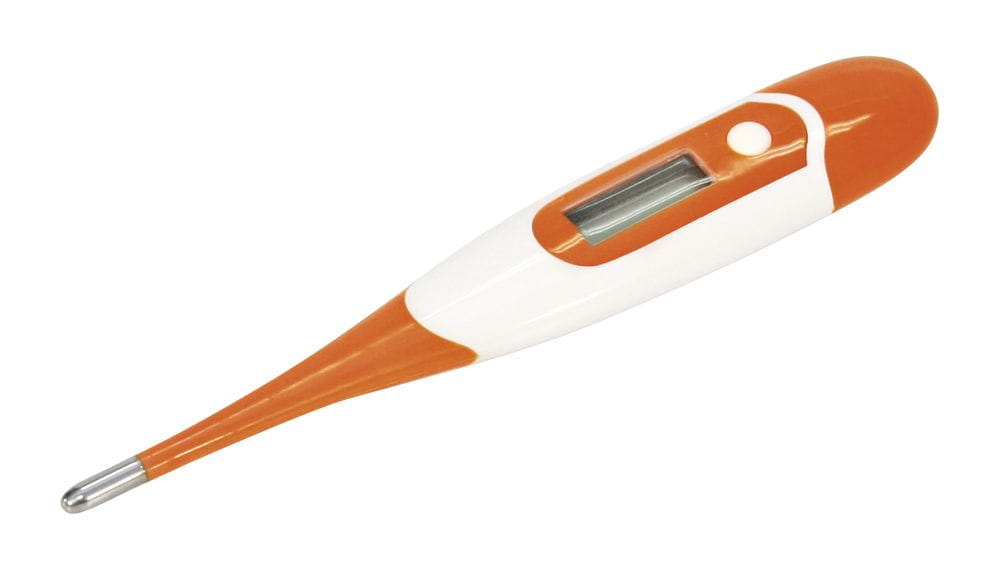Kerbl Digital Thermometer mit flexibler Sonde