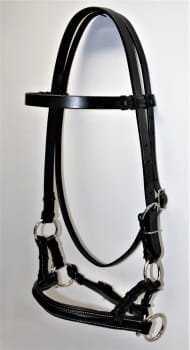 Sidepull Soft padded black