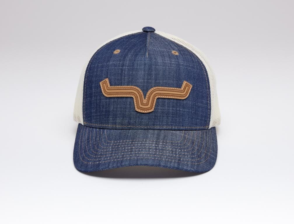 Kimes Ranch Unisex Roped Lp Trucker Cap Denim