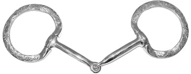 Show Snaffle Bit D-Ring Eggbutt FG Collection Showausführung