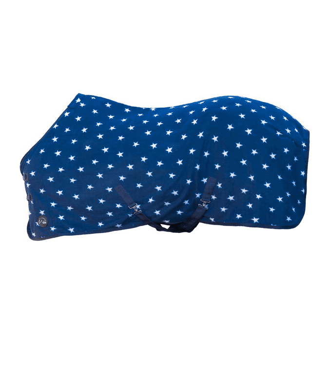 Abschwitzdecke Starry Sky mit Kreuzgurten