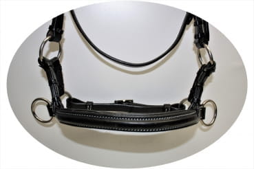 Sidepull Soft padded black