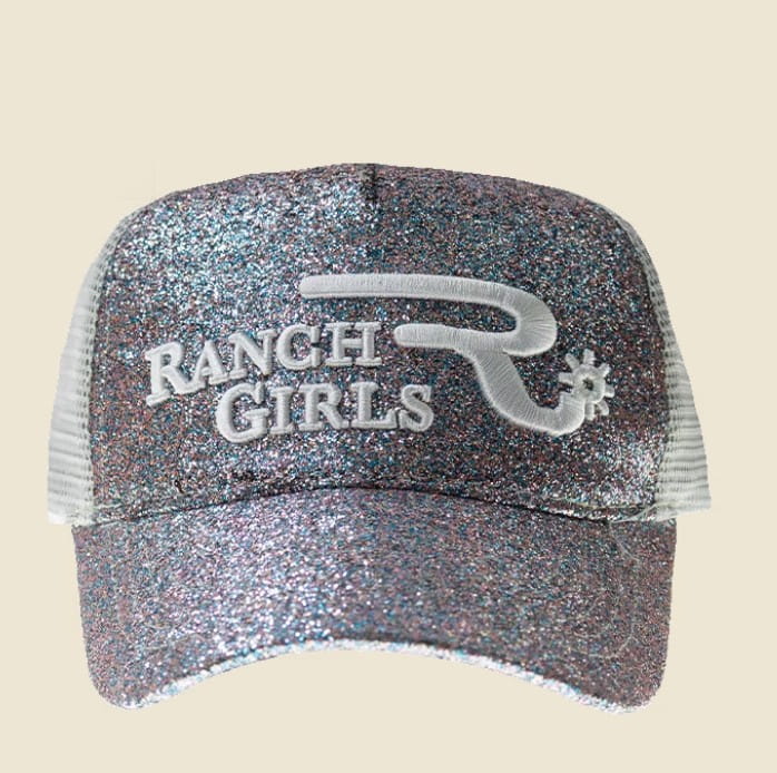 Ranchgirls Cap GLIMMER rainbow | silver
