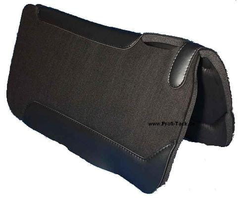 Soft-Neopren-Pad mit einer Filzseite und Lederbesatz