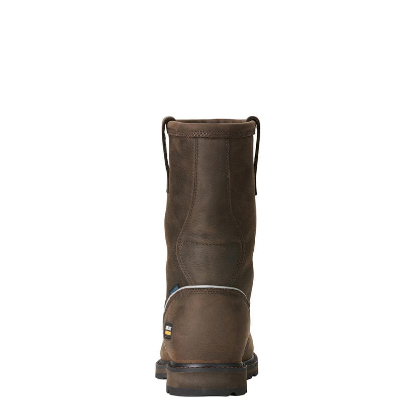 Ariat Mens Groundbreaker Steel Toe Pull-On Waterproof Work Boot