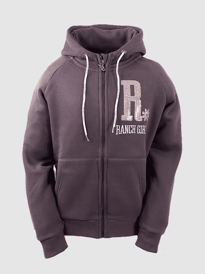 Ranchgirls Hooded Sweat Jacket SHINY fudge
