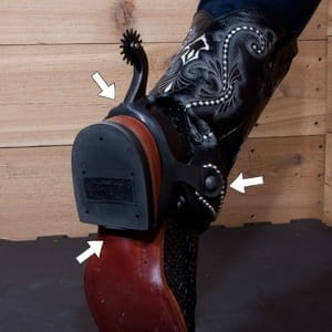 Spur Tiedown Rubber Loops