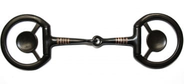 KS Show Snaffle Black Star