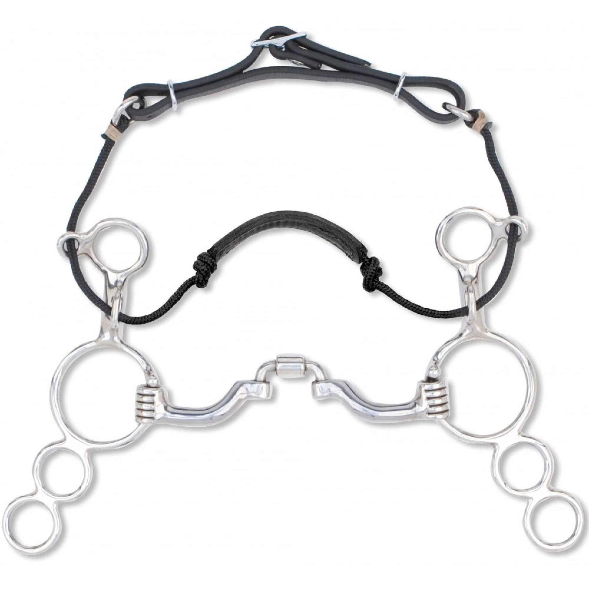 Myler 3-Ring Combination Correctional Ported Barrel MS 41 PB Stufe 2-3