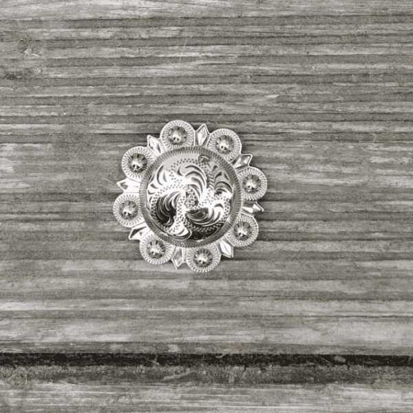 Concho Western Sunburst gold 5cm - 2"