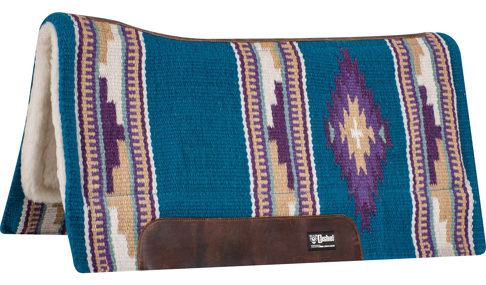 Performance Southwest Blanket Top Felt Pad turquoise/purple
