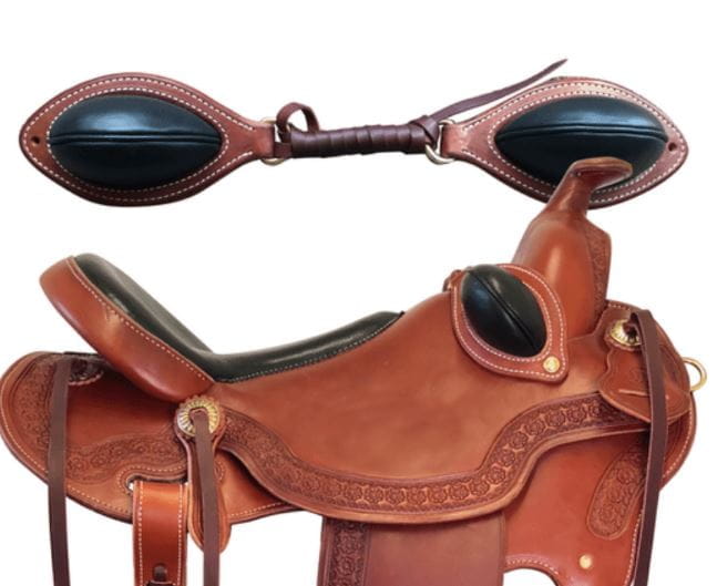 TwoTone Leather Bucking Rolls