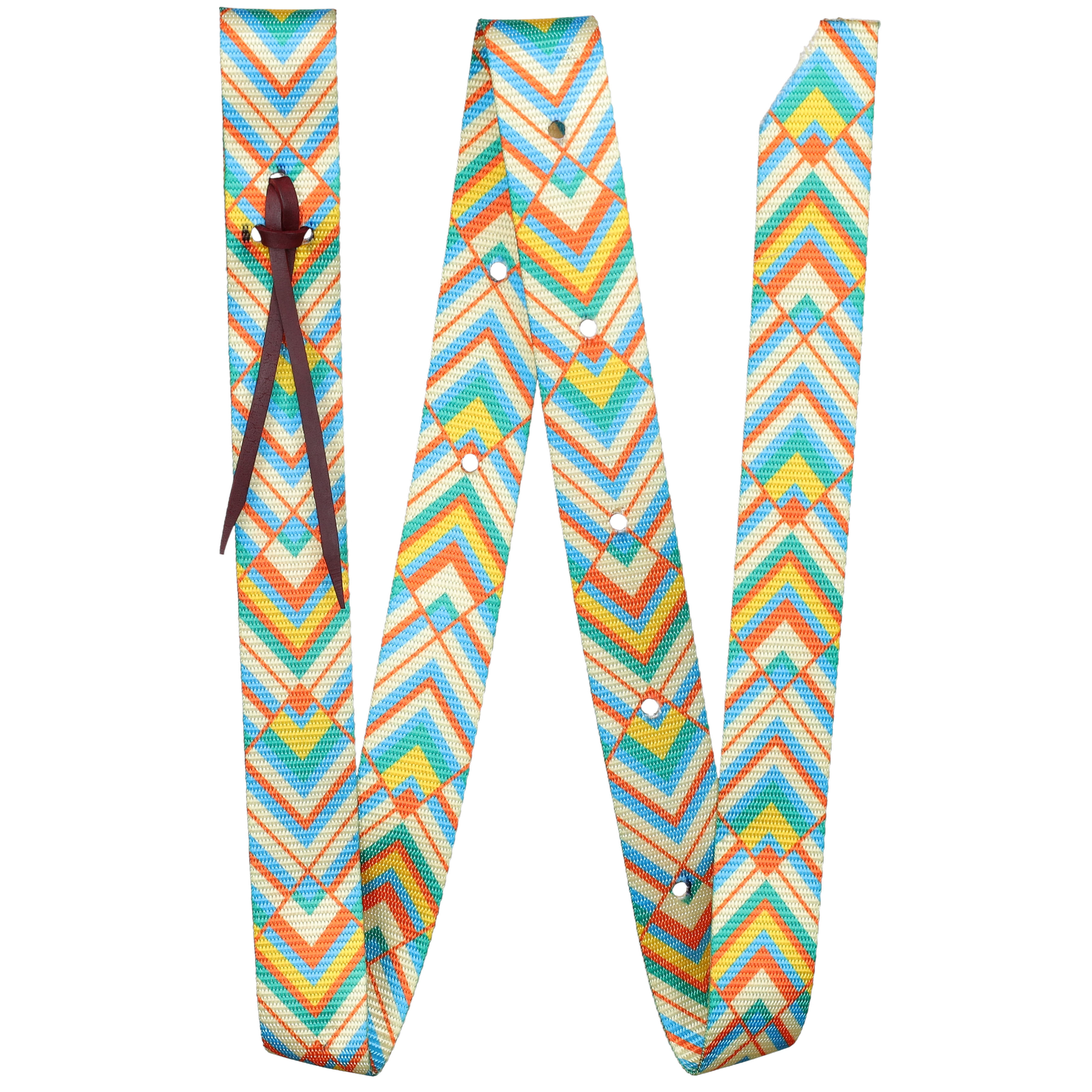 Showman Southwest Breeze Nylon Tie Strap & Off Billet Set