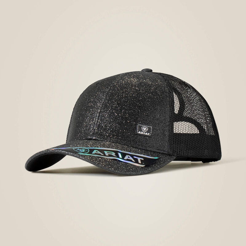 Ariat Womens Messy Bun Glitter Cap