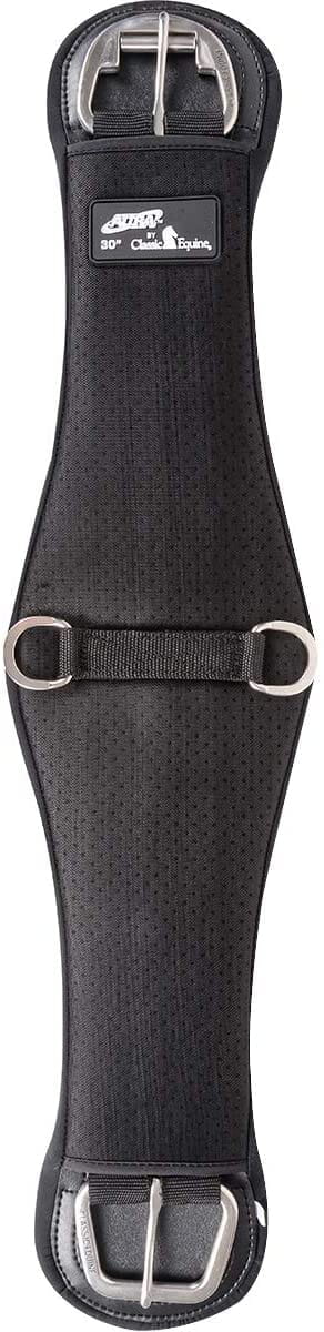 Classic Equine Aura Roper Cinch black