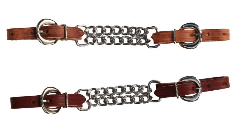 Ultimate Cowboy Gear Kinnkette schmal doppelt